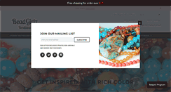 Desktop Screenshot of beadgirlzboutique.com